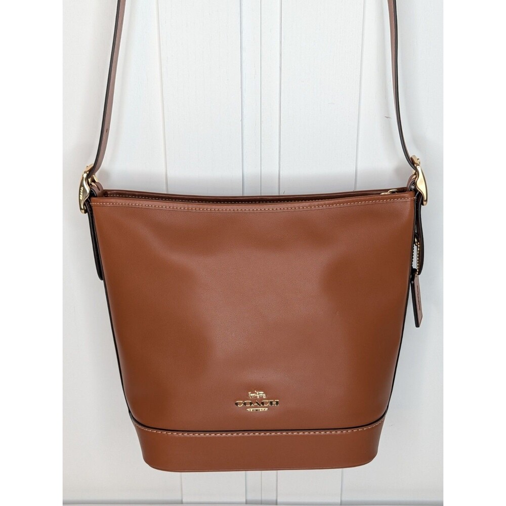 Coach Jude Smooth Leather Bag (CBH19) - Gold/Tan, NWT